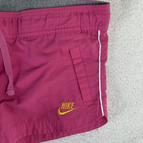 Vintage Nike Womens Shorts Medium 8-10 Running Pink Gym Workout *READ* - Picture 9 of 13